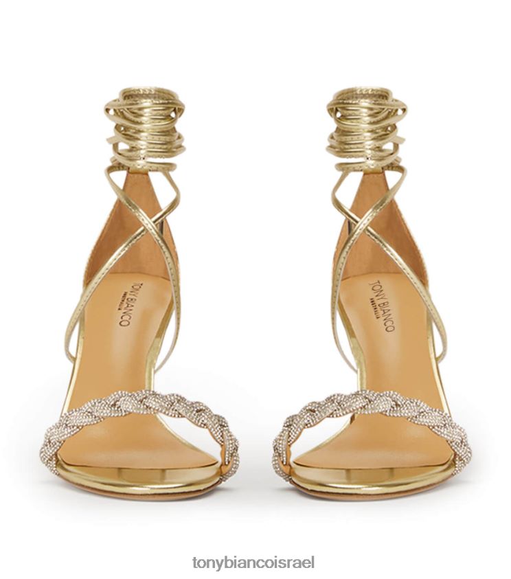 נעלי עקב | נשים נאפה זהב מתכתי Tony Bianco עקבים של הנלי 8BNR8T276